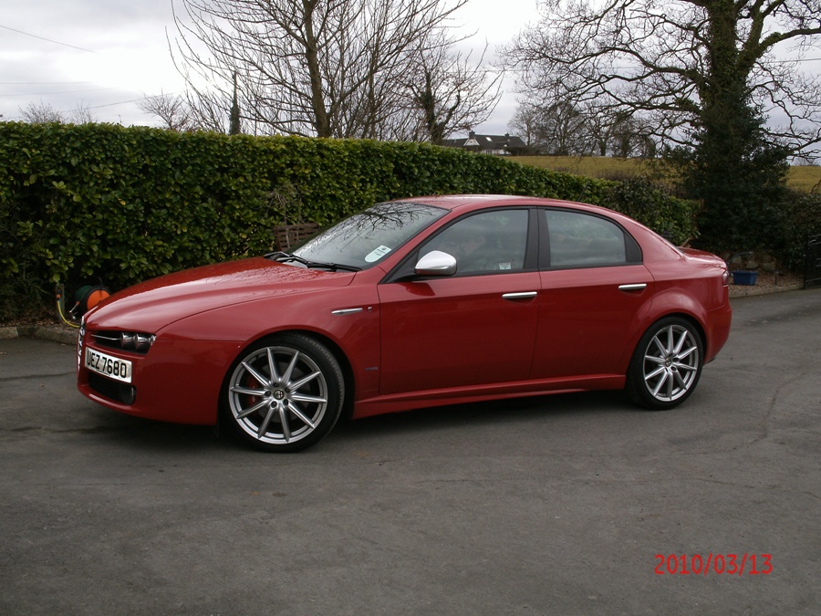 trying to own as many Alfa's as he can His everyday car is this 159 Ti