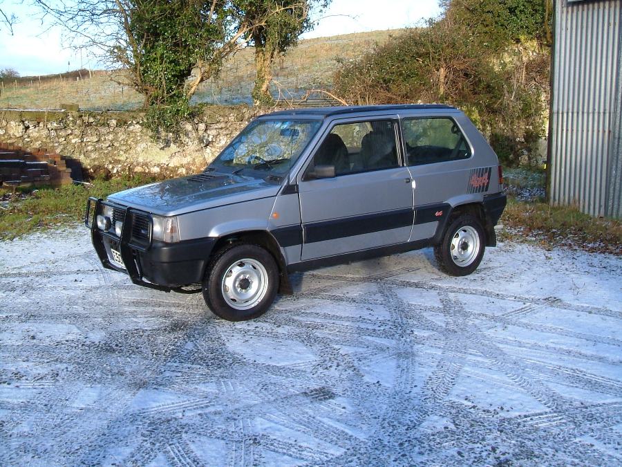 Fiat Panda 4x4. I mean, if there ever was such a thing as a capable 4x4 