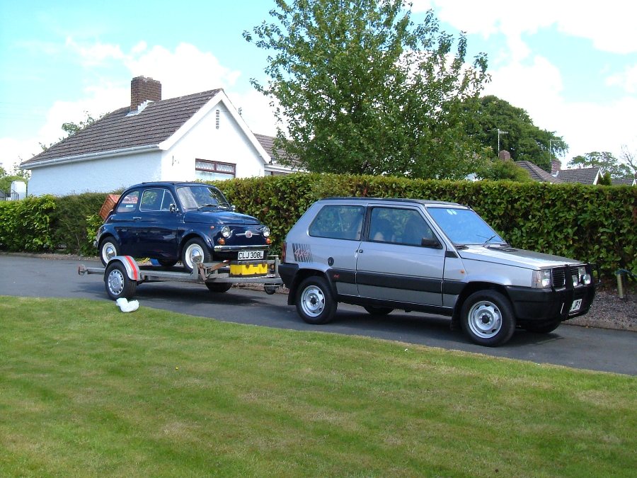 My little Fiat Panda 4x4 is off to a museum In America