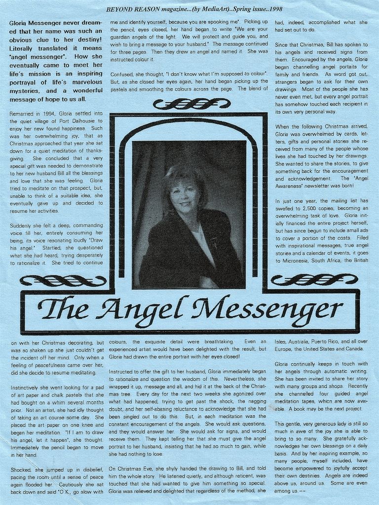 Gloria is Interviewed for the Beyond Reason Magazine created by Lori D'Ascenzo, Media Art Publishing