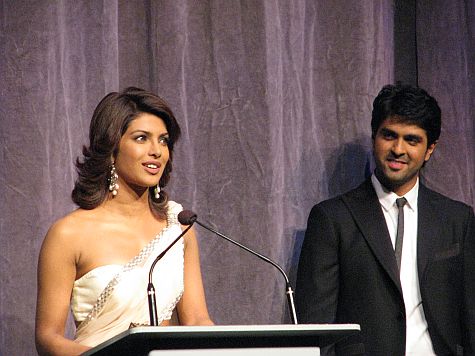 Priyanka Chopra and Harman Baweja in Toronto - TIFF 2009