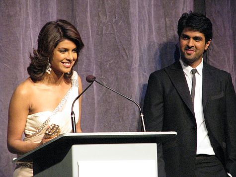 Priyanka Chopra and Harman Baweja in Toronto - TIFF 2009
