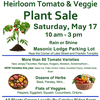 Heirloom Tomato and Veggie Plant Sale