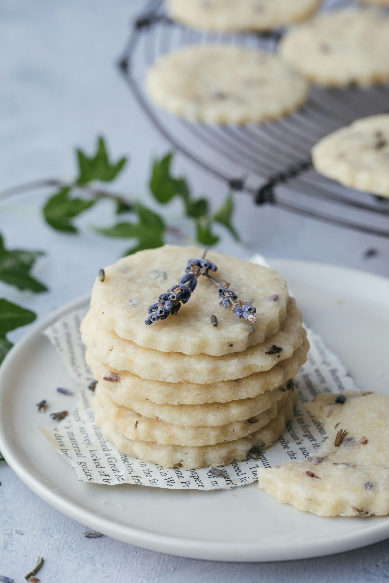 Lavender Shortbread