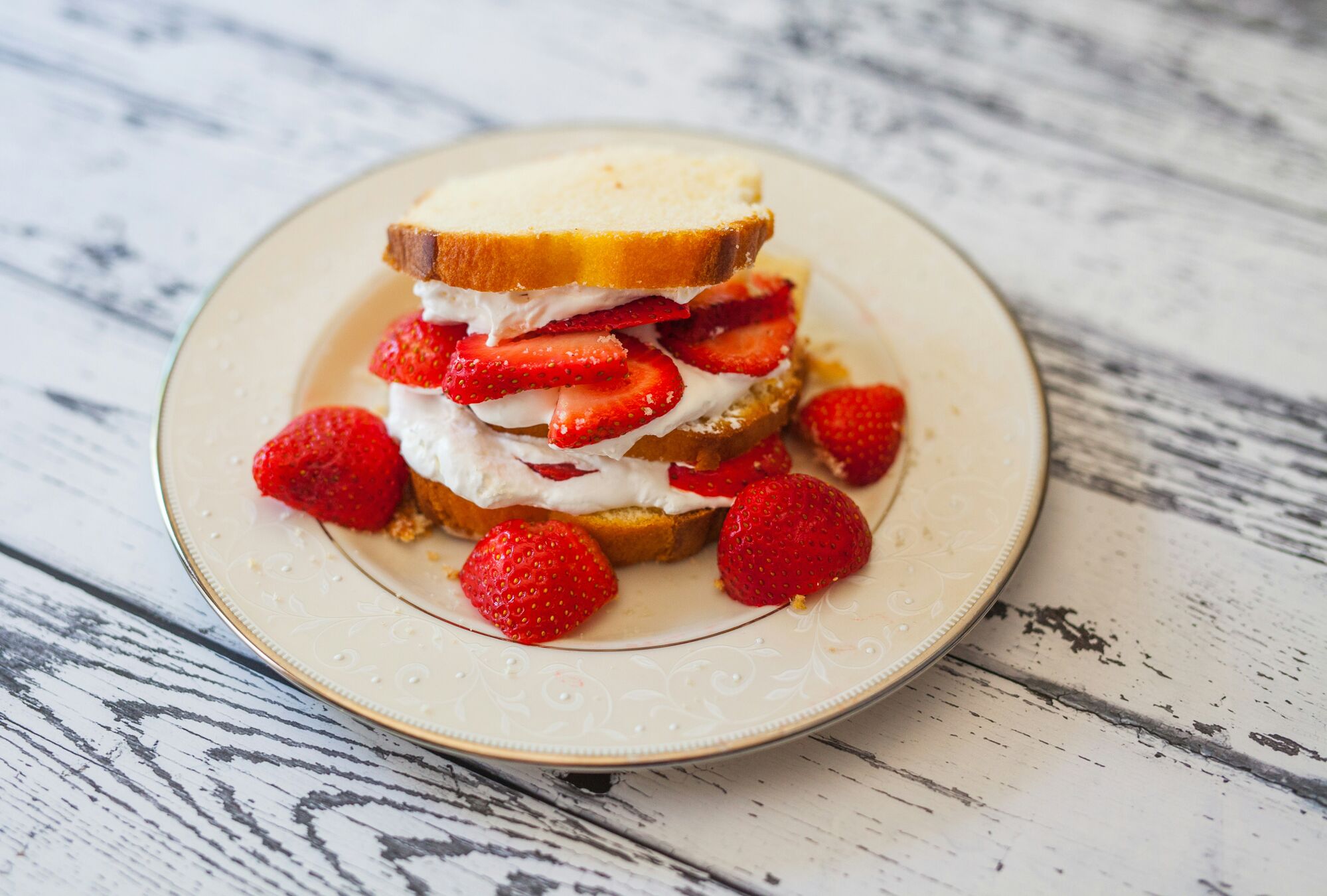Lavender Shortcake